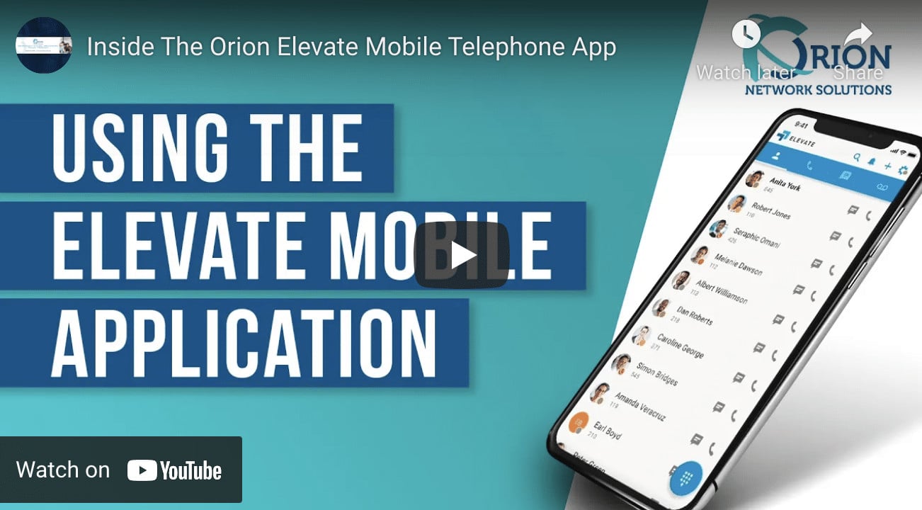 The Elevate Mobile Application Keeps Your Business Connected 