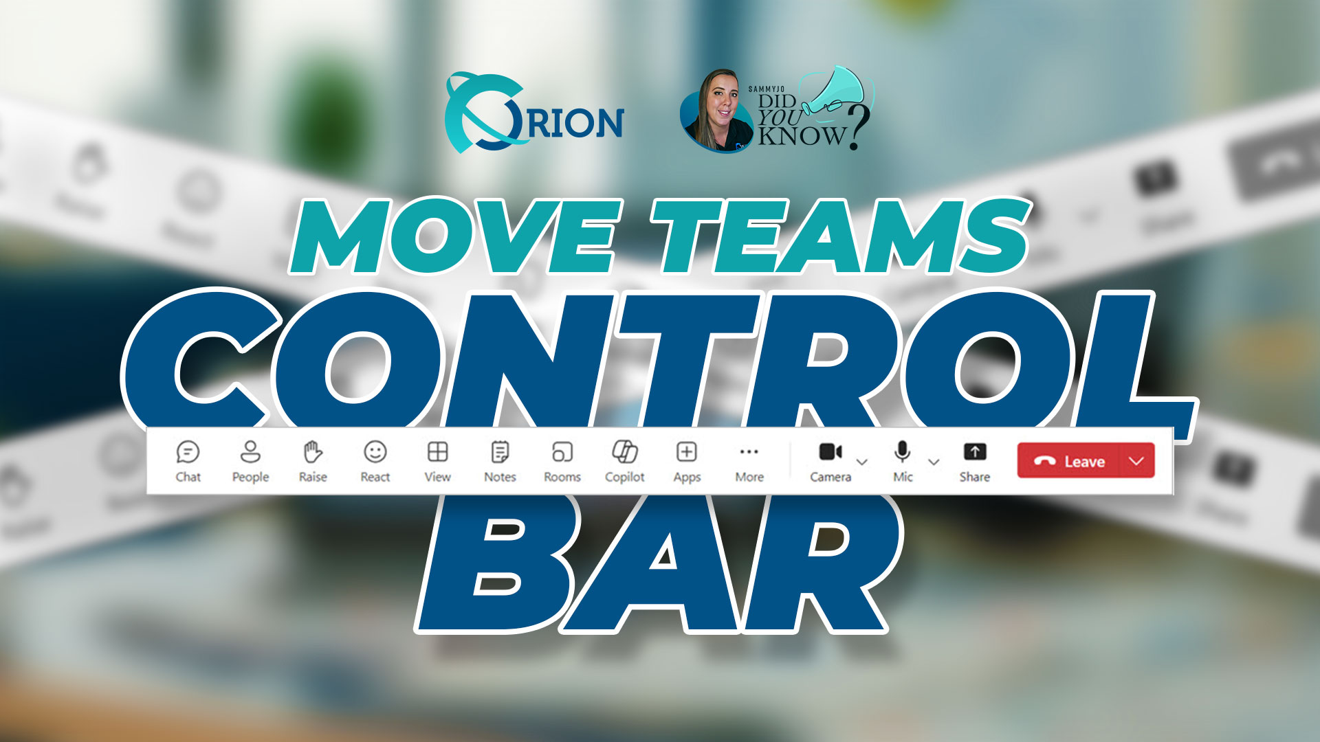 How To Move The Microsoft Teams Control Bar When Sharing Your Screen